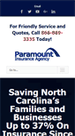 Mobile Screenshot of paramountinsurance.net